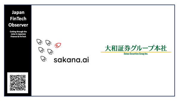Sakana AI and Daiwa Securities Group to Develop AI for Advanced Asset Consulting