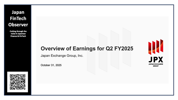 Japan Exchange Group Reports Q2/FY2025 Results
