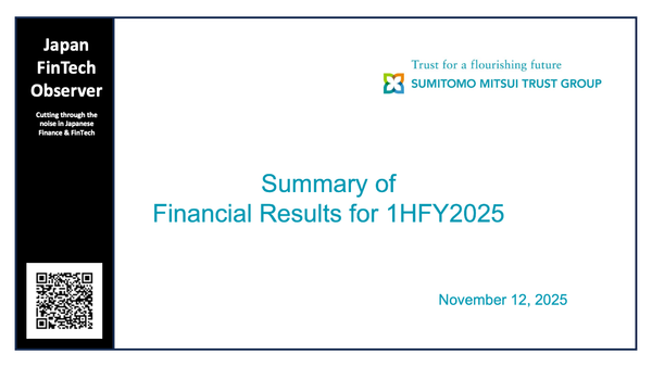 SuMi TRUST Second Quarter Financial Results