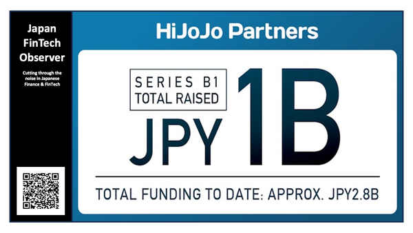 HiJoJo Partners Secures JPY 1bn in Series B1, Completes “Mega-Bank Trifecta” with SMBC Backing