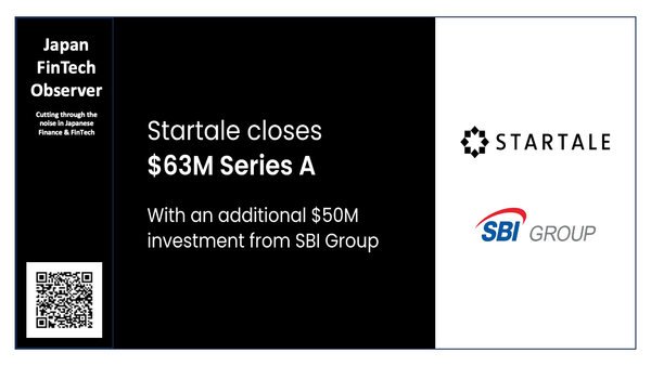 Startale Group Secures USD 63m Series A as Sony and SBI Group Signal Strong Support for Web3 Infrastructure