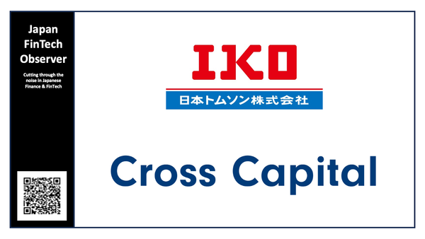 Cross Capital Expands LP Base as Precision Specialist Nippon Thompson Boards Global Fund of Funds