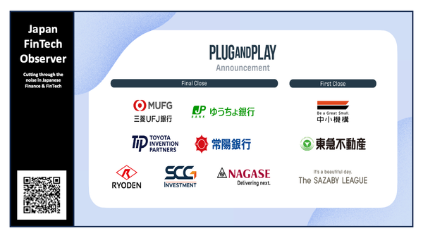 Plug and Play Japan Hits Final Close on Inaugural Fund at Over JPY 6bn