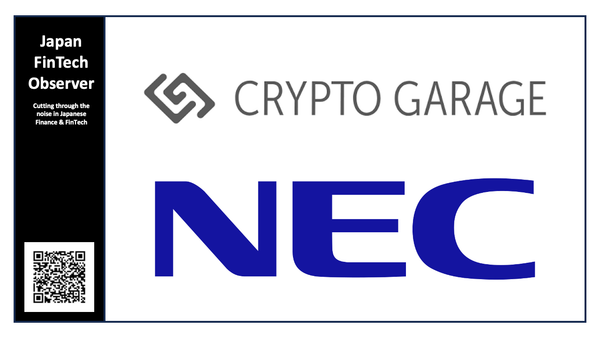 Tech Giant NEC Teams Up With Crypto Garage for Sovereign Institutional Crypto Custody Architecture