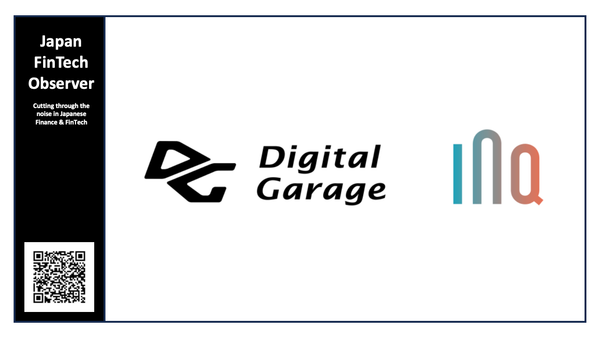 Digital Garage and INQ Partner to Address Funding Gaps for Startups via Credit Card Payment Solution