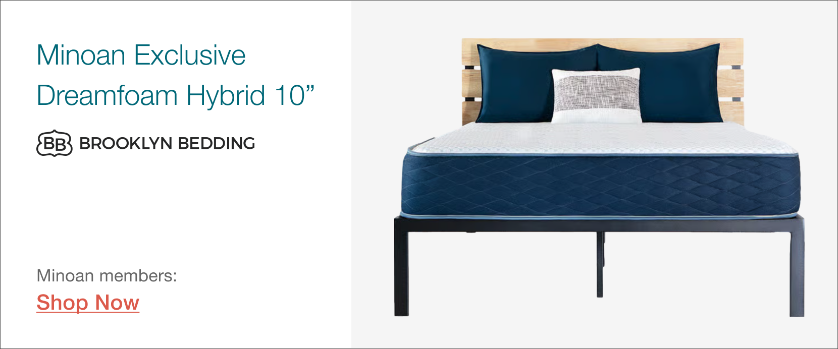 Brooklyn Bedding mattress for Airbnb