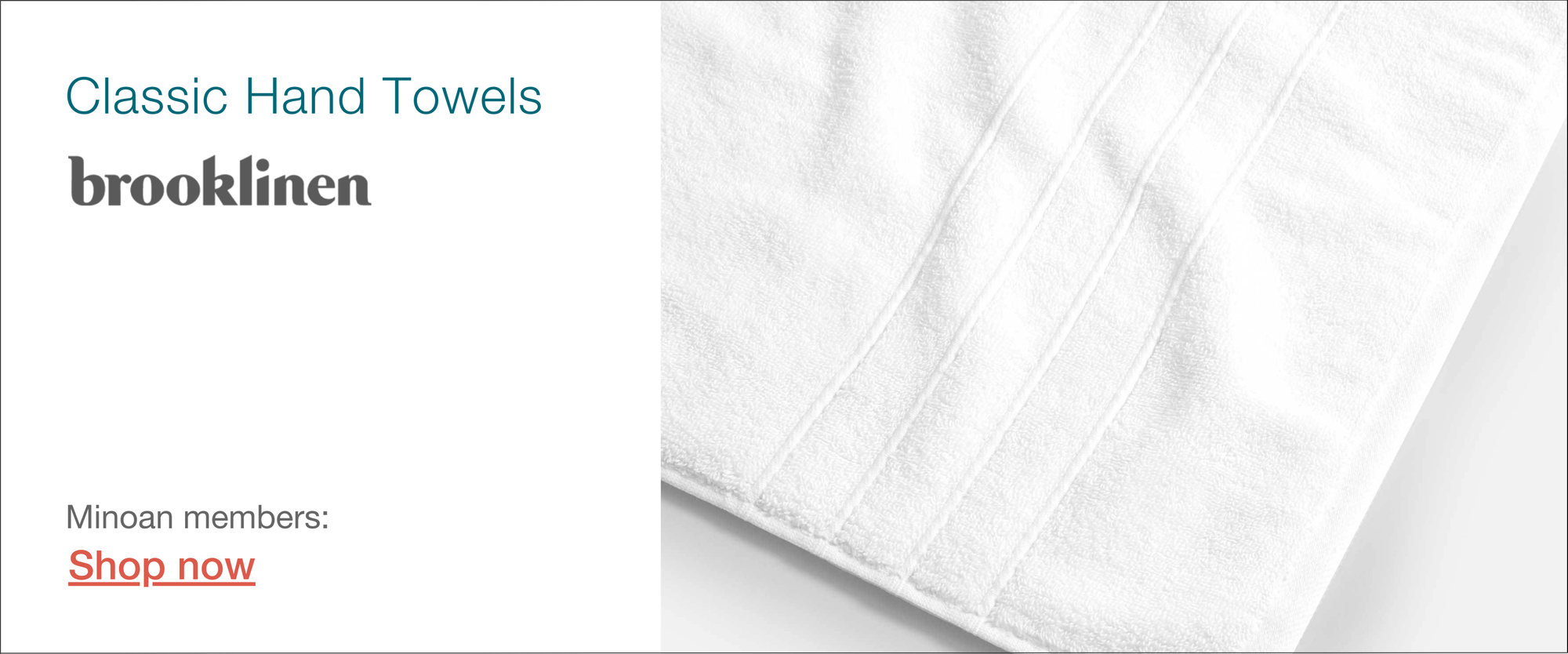 Brooklinen Classic Hand Towels