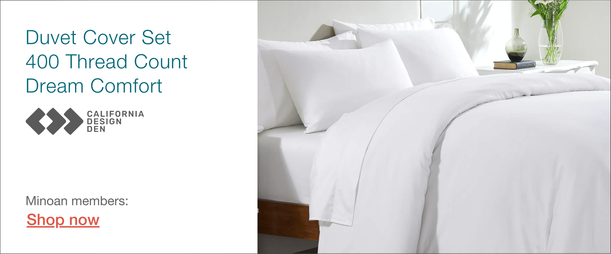 Airbnb duvet cover from California Design Den