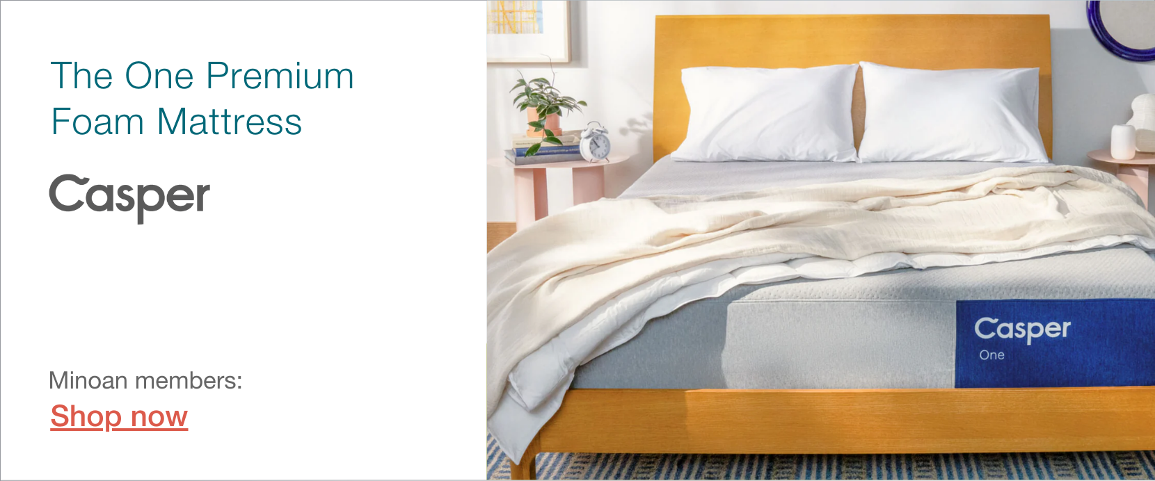 Casper mattress for Airbnb