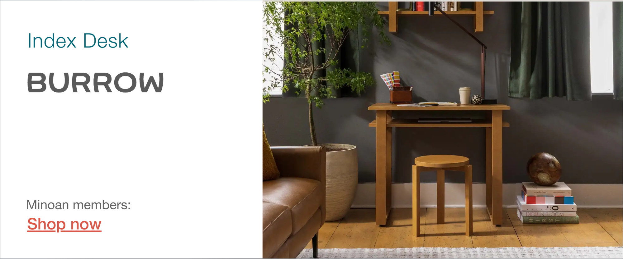 desk for short-term rental bedroom