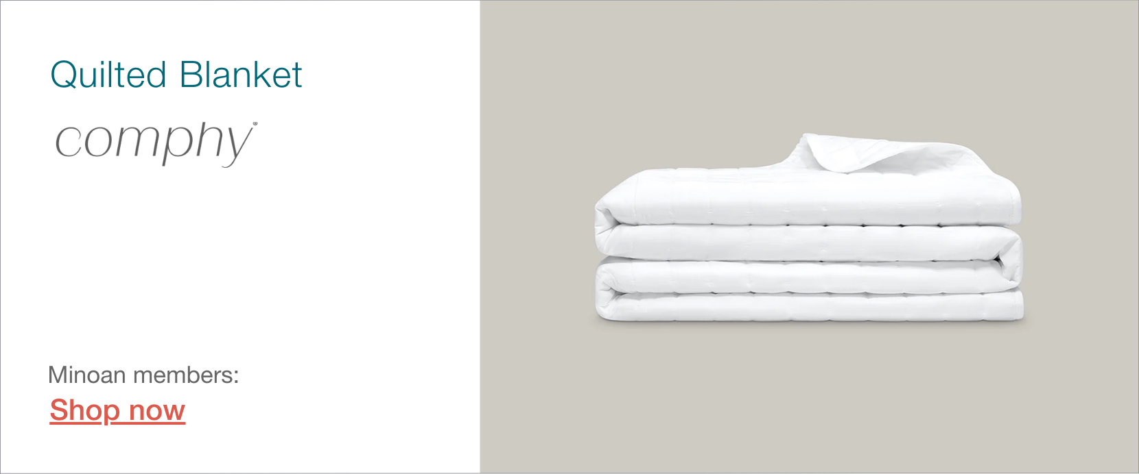 close-up of Airbnb blanket