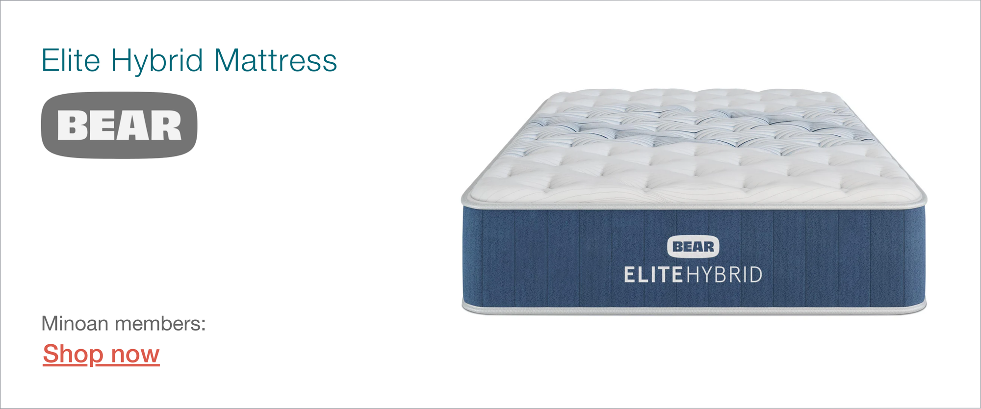 Bear mattress for Airbnb