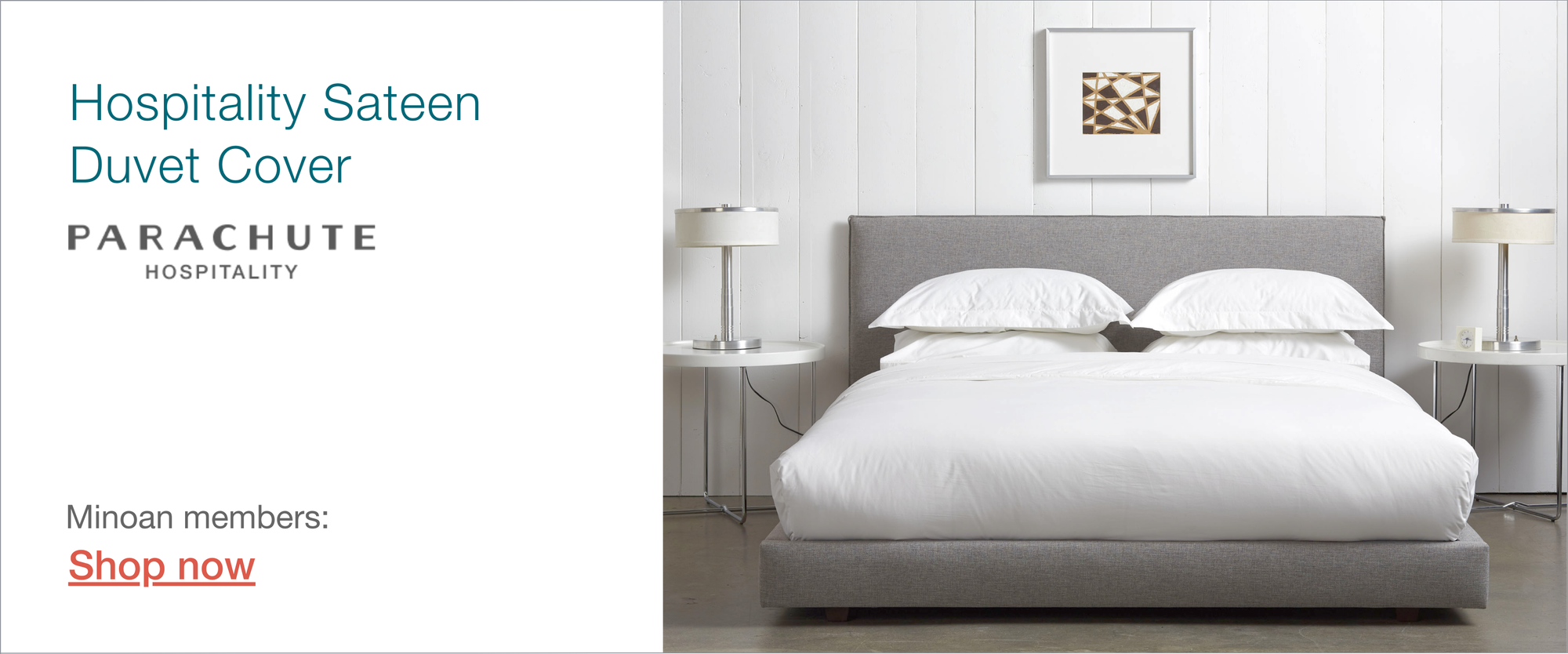 Parachute Hospitality duvet cover