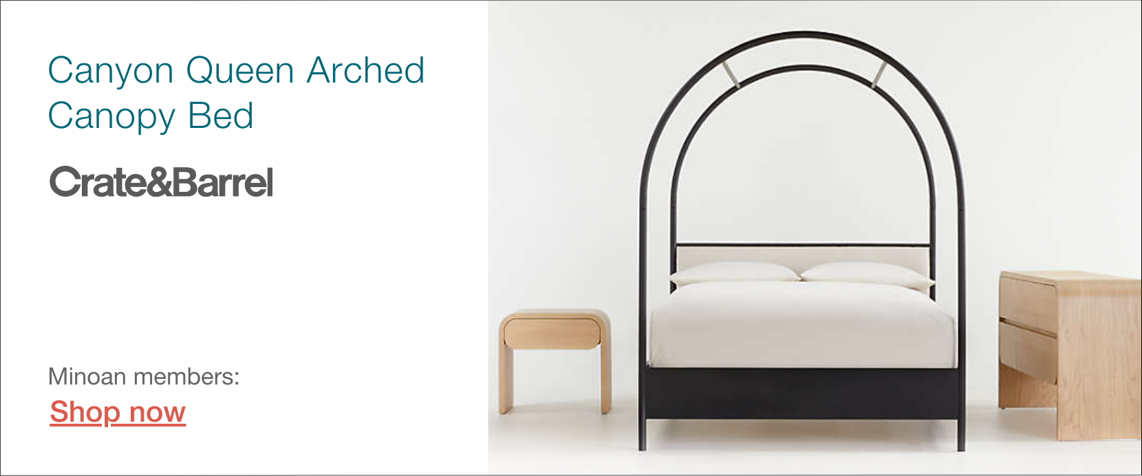 canopy bed for short-term rental