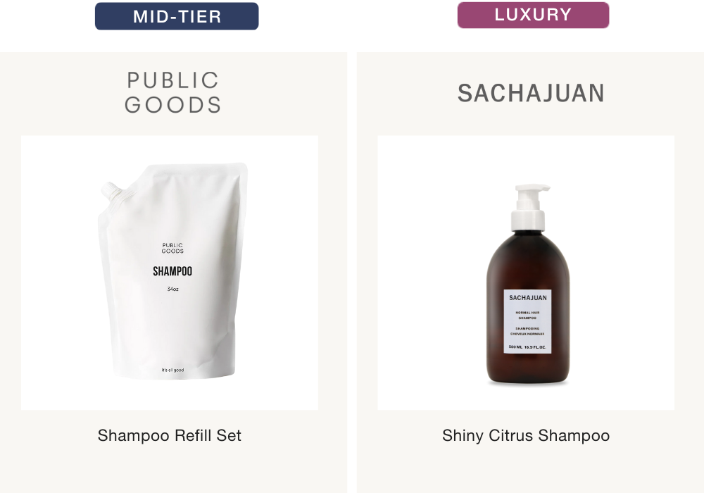 Airbnb shampoo