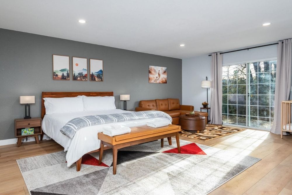 written-off Airbnb furniture