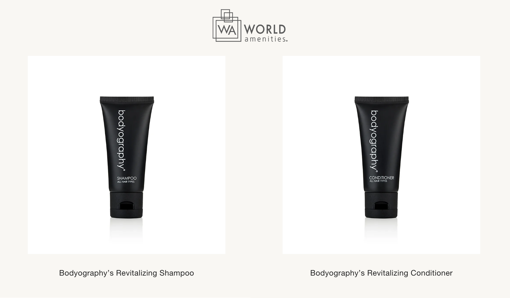 Bodyography shampoo and conditioner