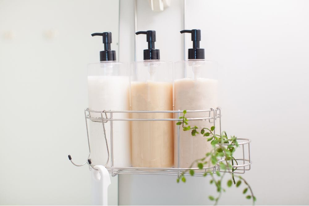 full size airbnb shampoo and conditioner