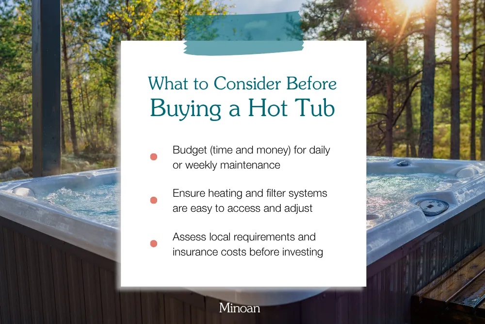 what to consider before buying a hot tub for airbnb