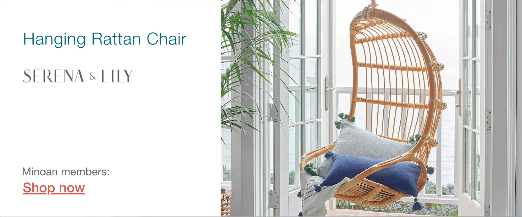 hanging rattan chair for airbnb outdoor patio