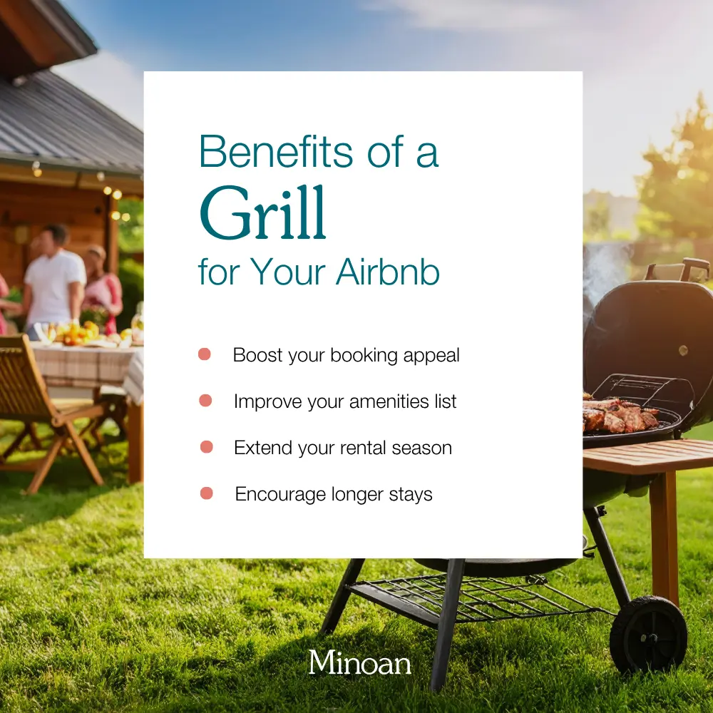 the benefits of adding a grill to your airbnb