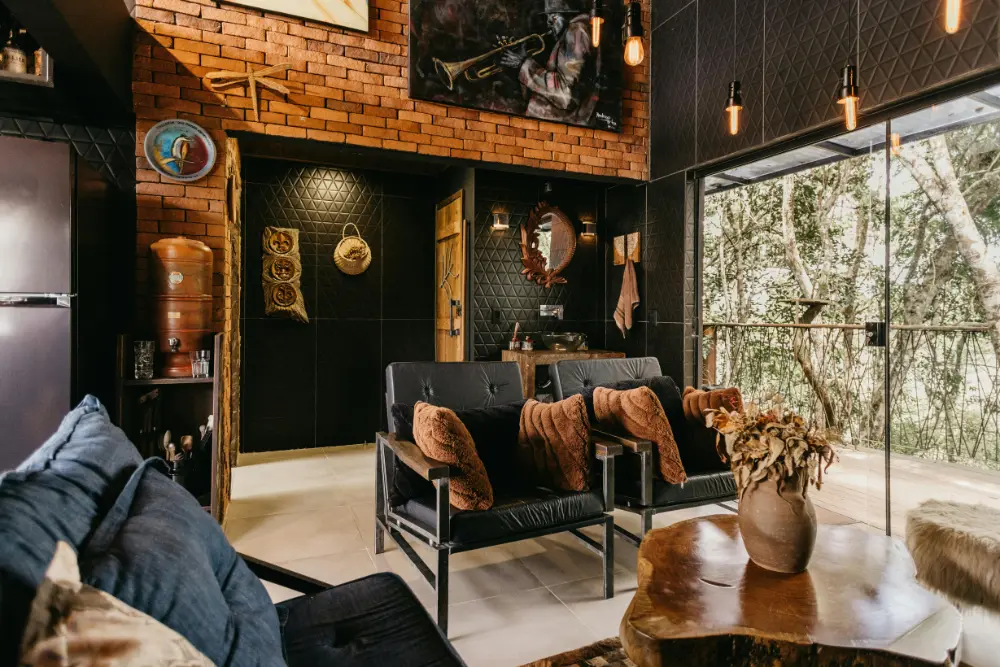 a modern Airbnb property