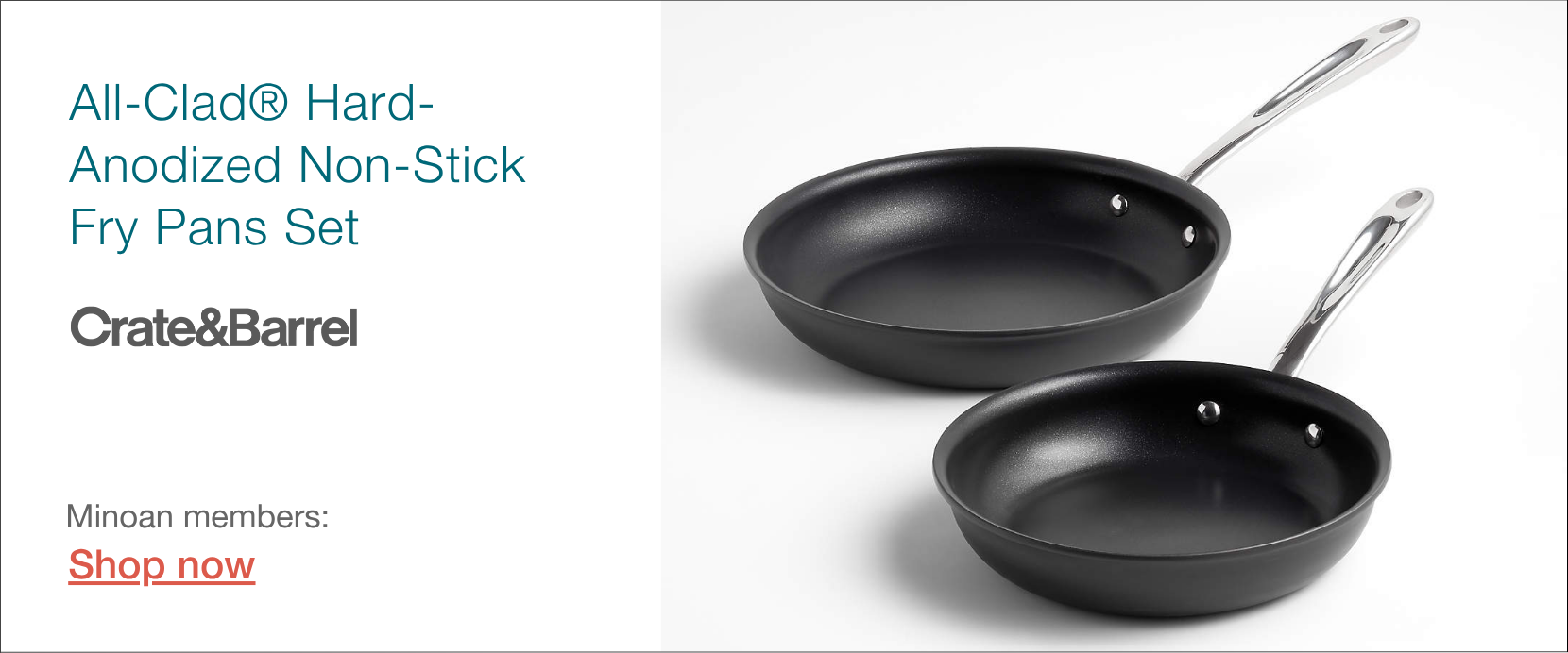 All-Clad frying pan set