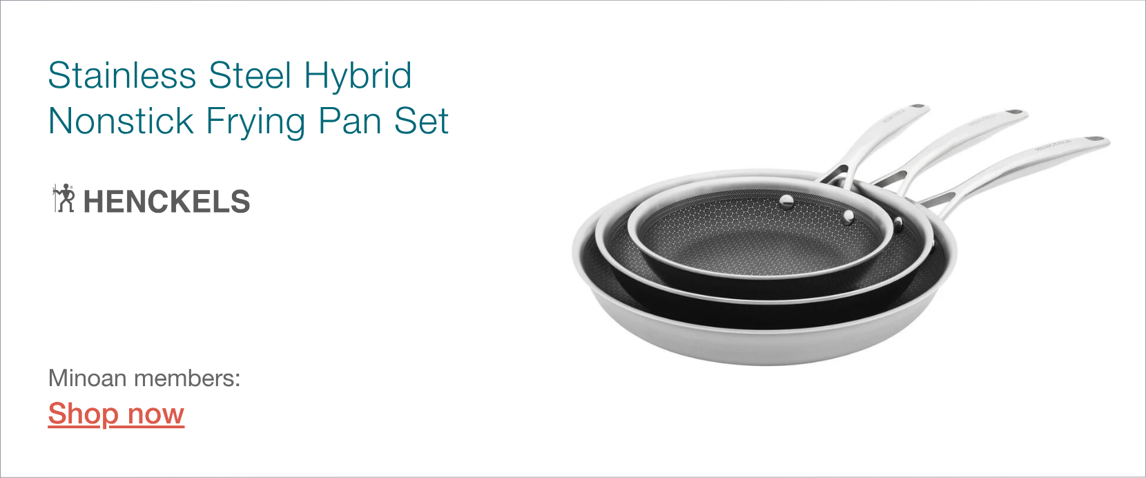 Henckels frying pans