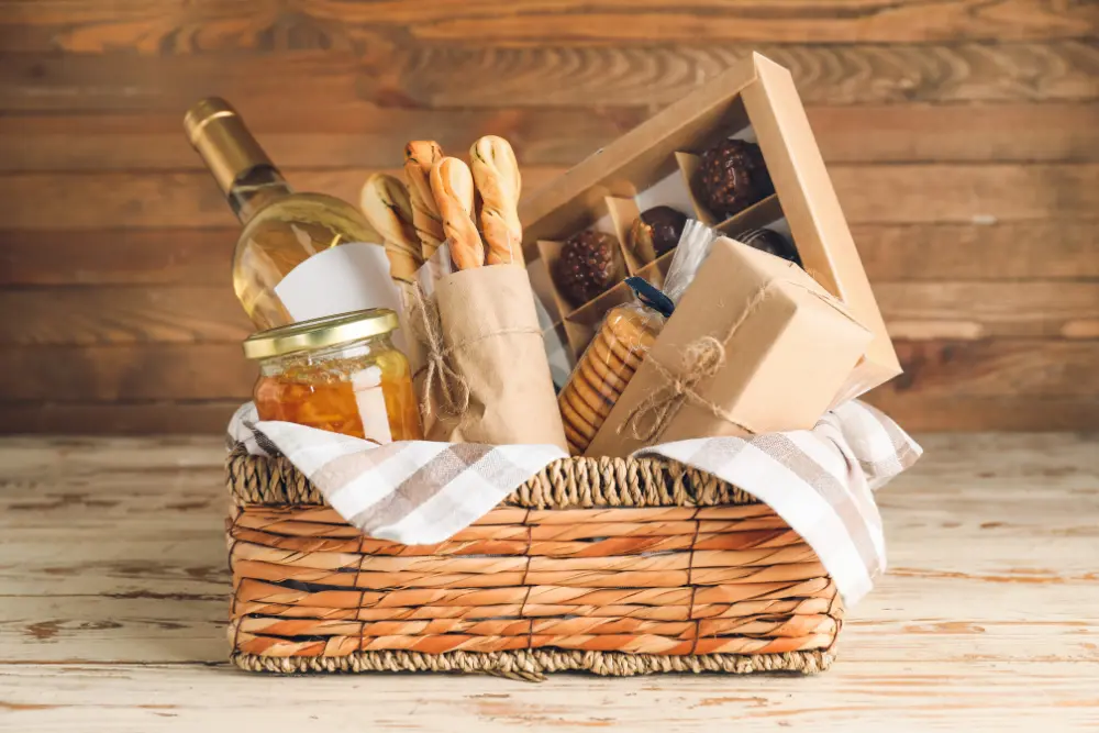 airbnb welcome basket gift