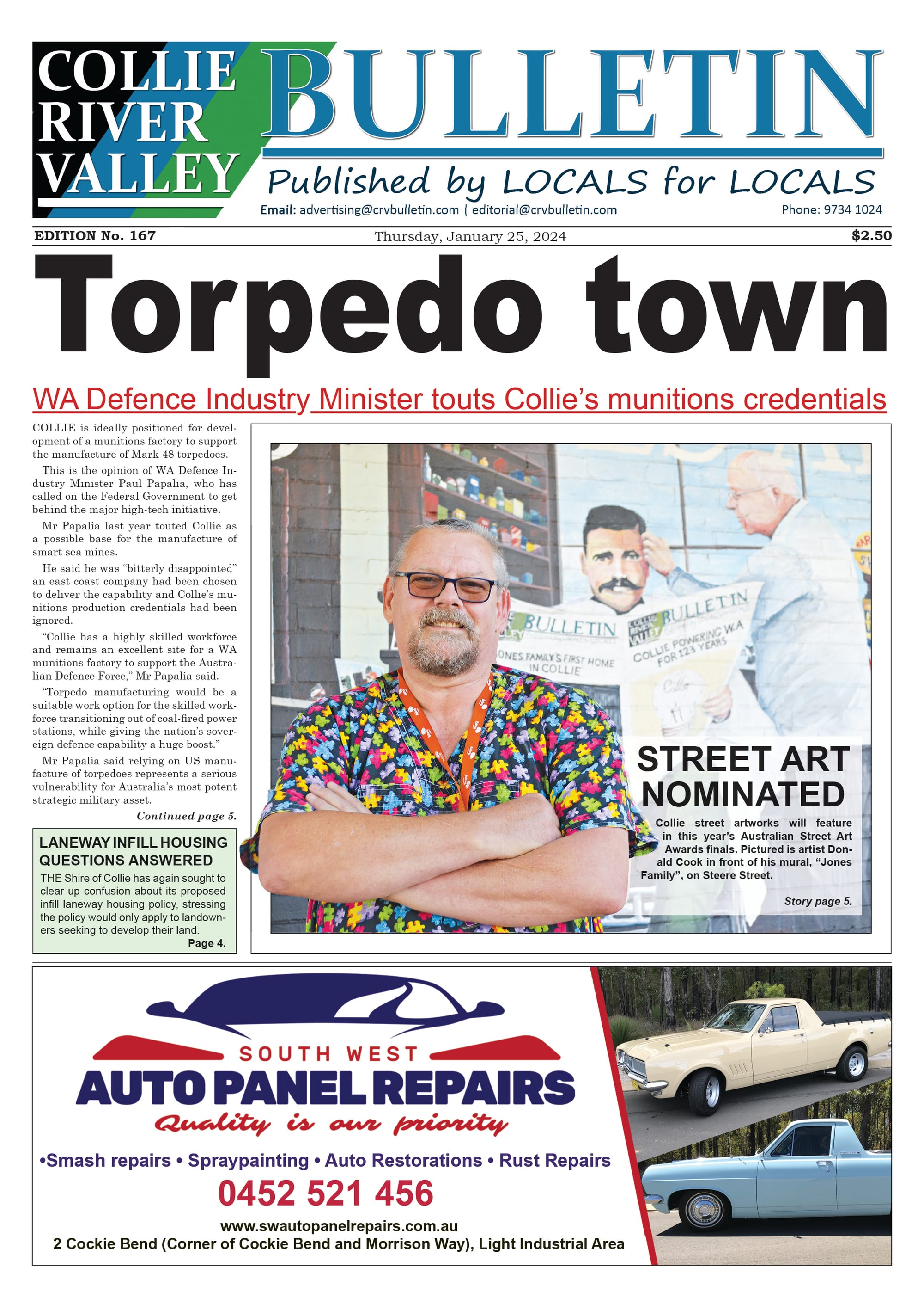 Collie River Valley Bulletin, January 25, 2024