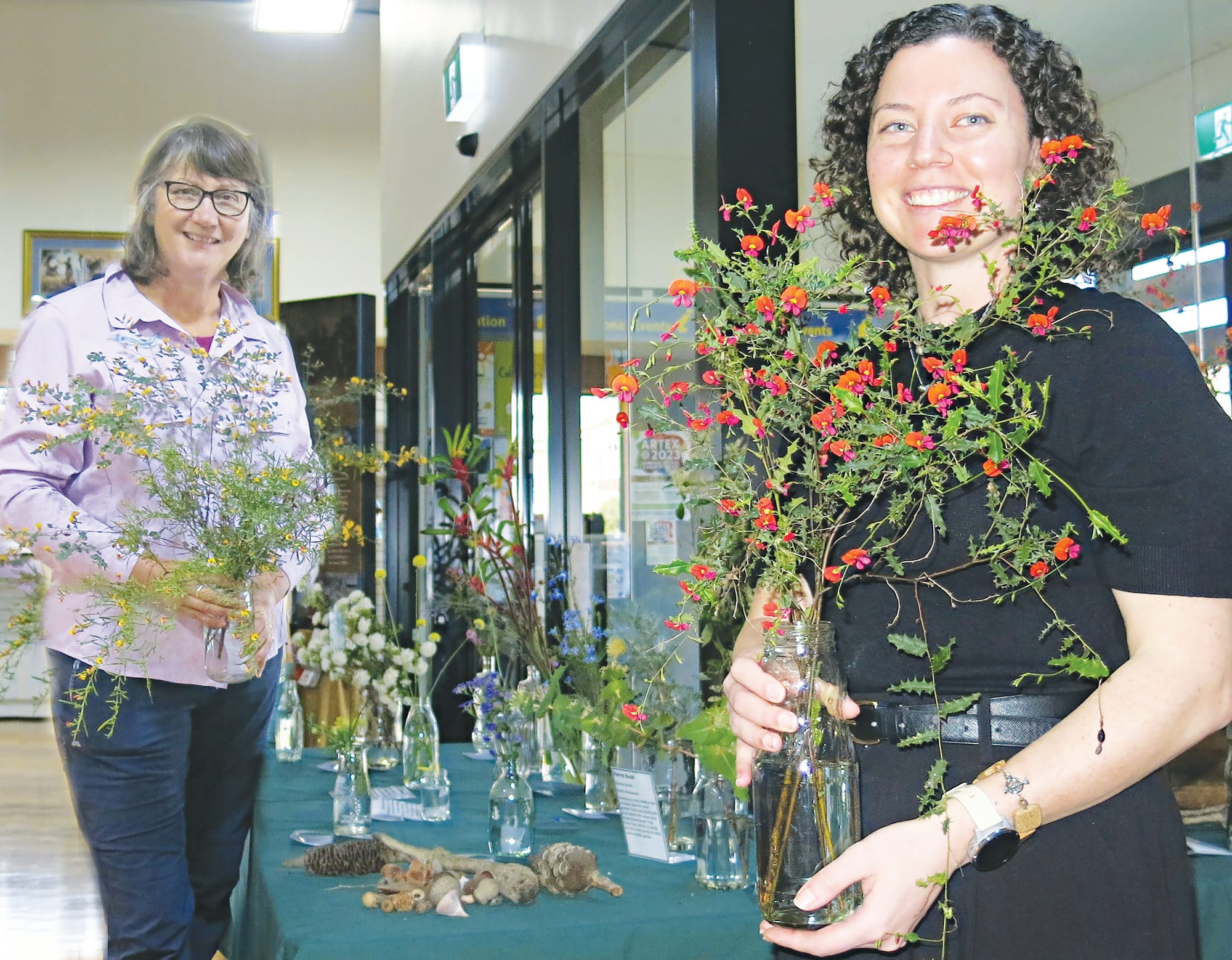 Wildflowers putting on a colourful show