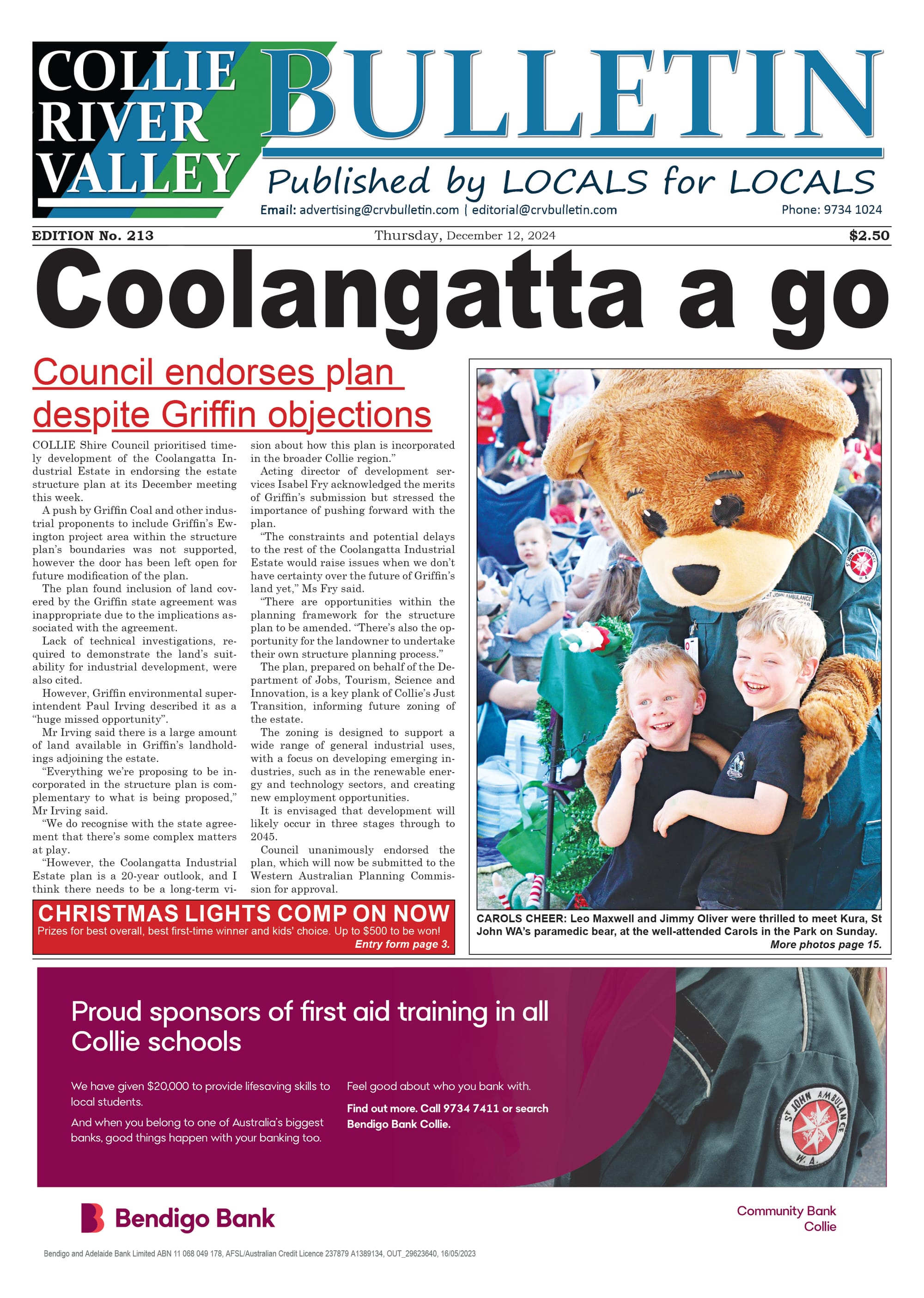 Collie Bulletin, December 12, 2024
