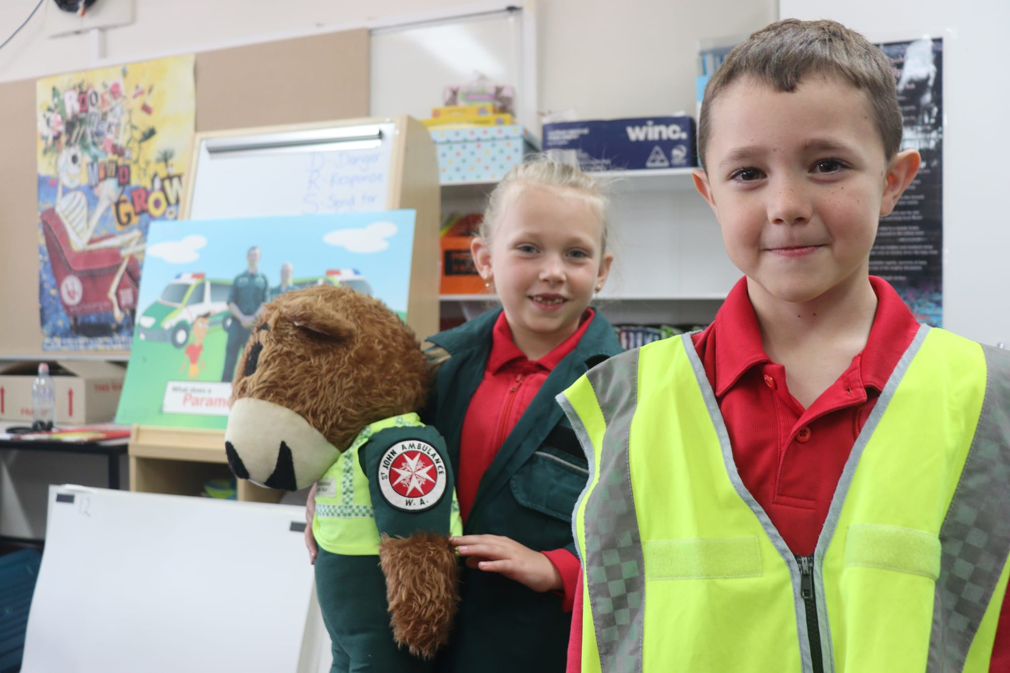 School's first aid focus