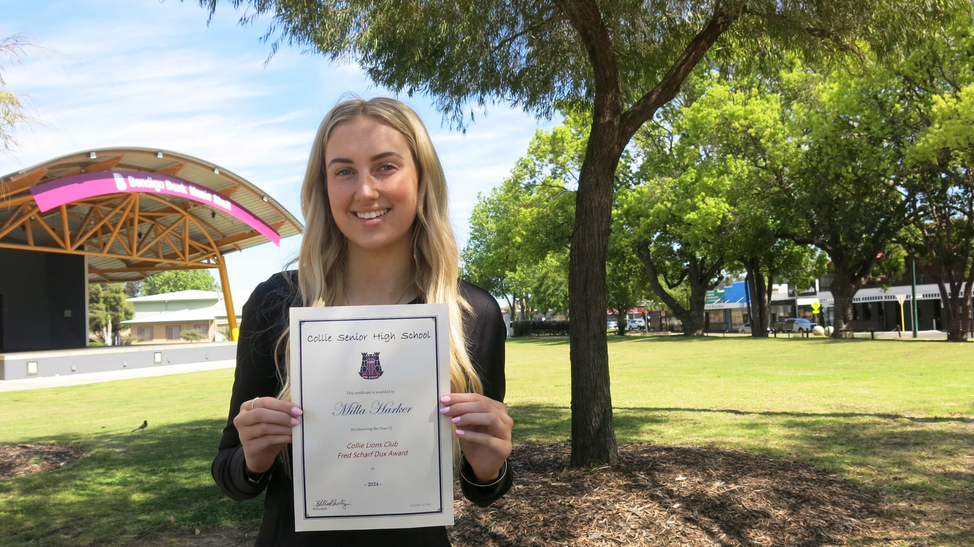 Dedicated Milla enjoys academic success