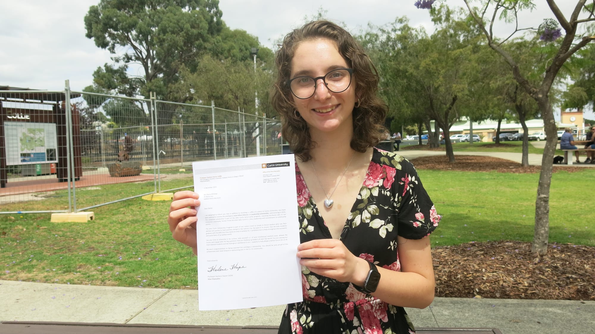 Ebony's scholarship success