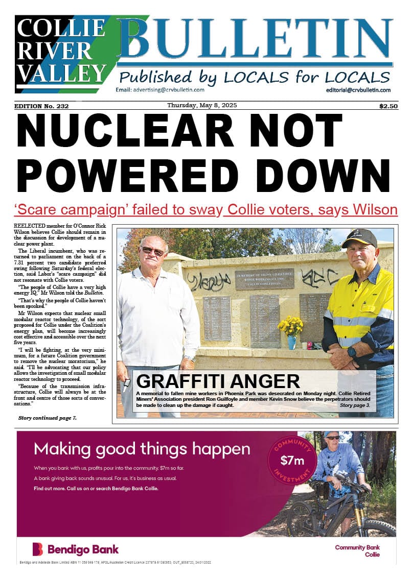 Collie River Valley Bulletin, May 8, 2025