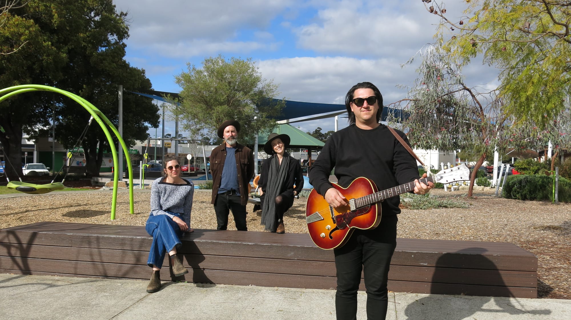 Bystander performance to celebrate locals