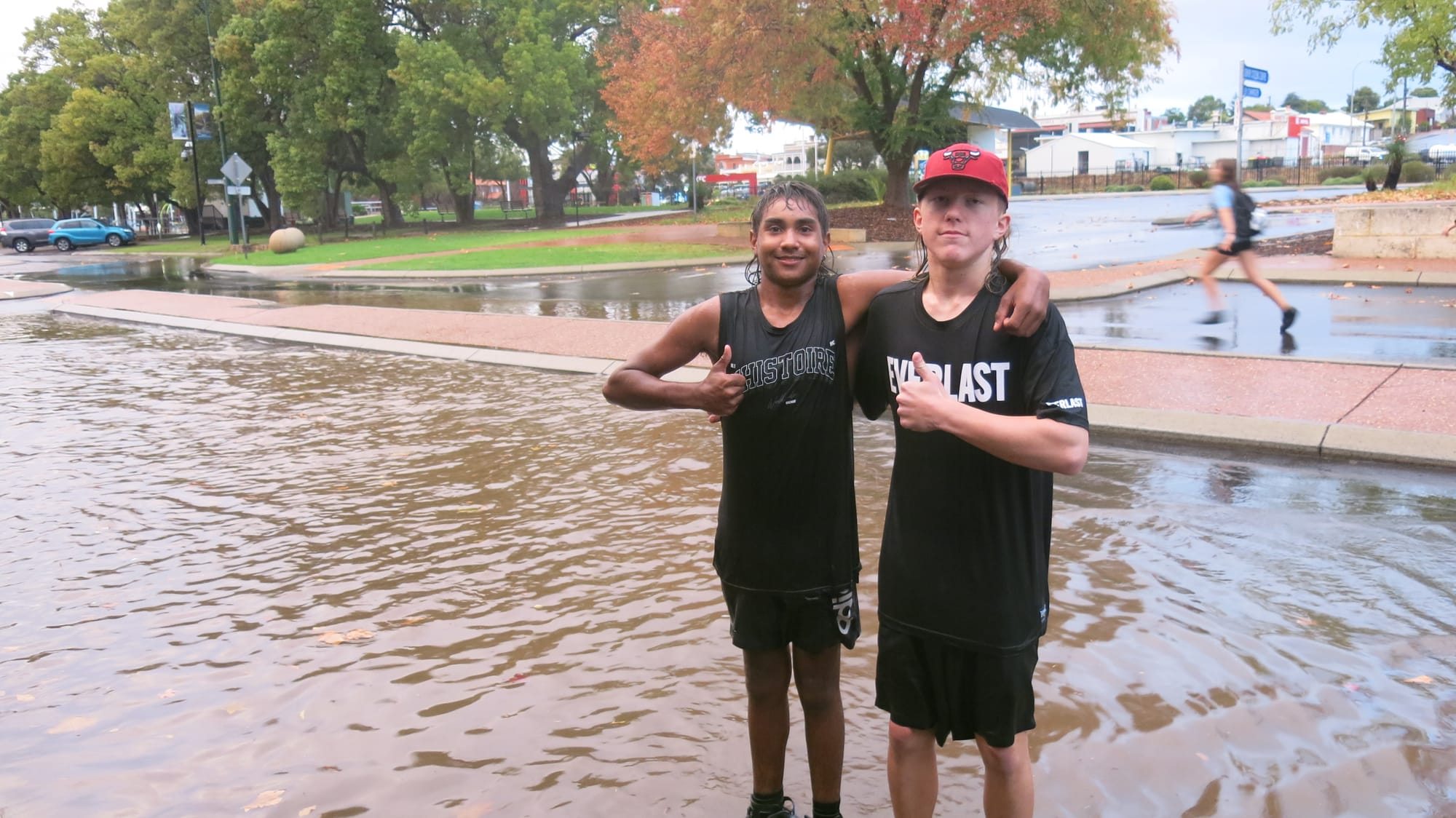 Forrest Street flooding