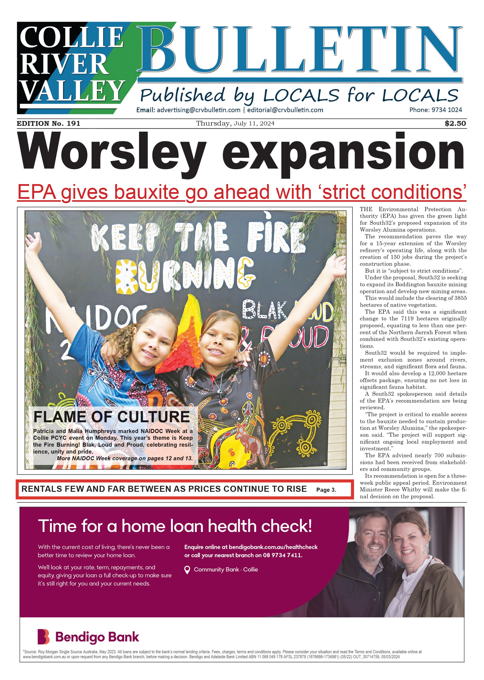 Collie River Valley Bulletin, July 11, 2024