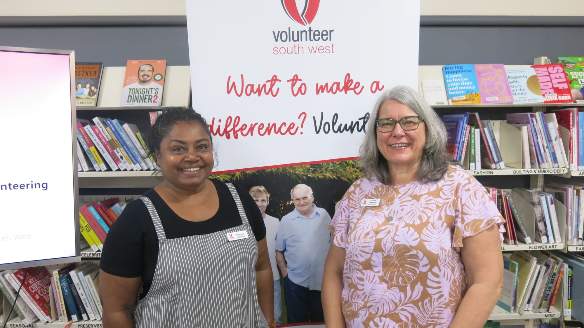 Volunteer session creates connections