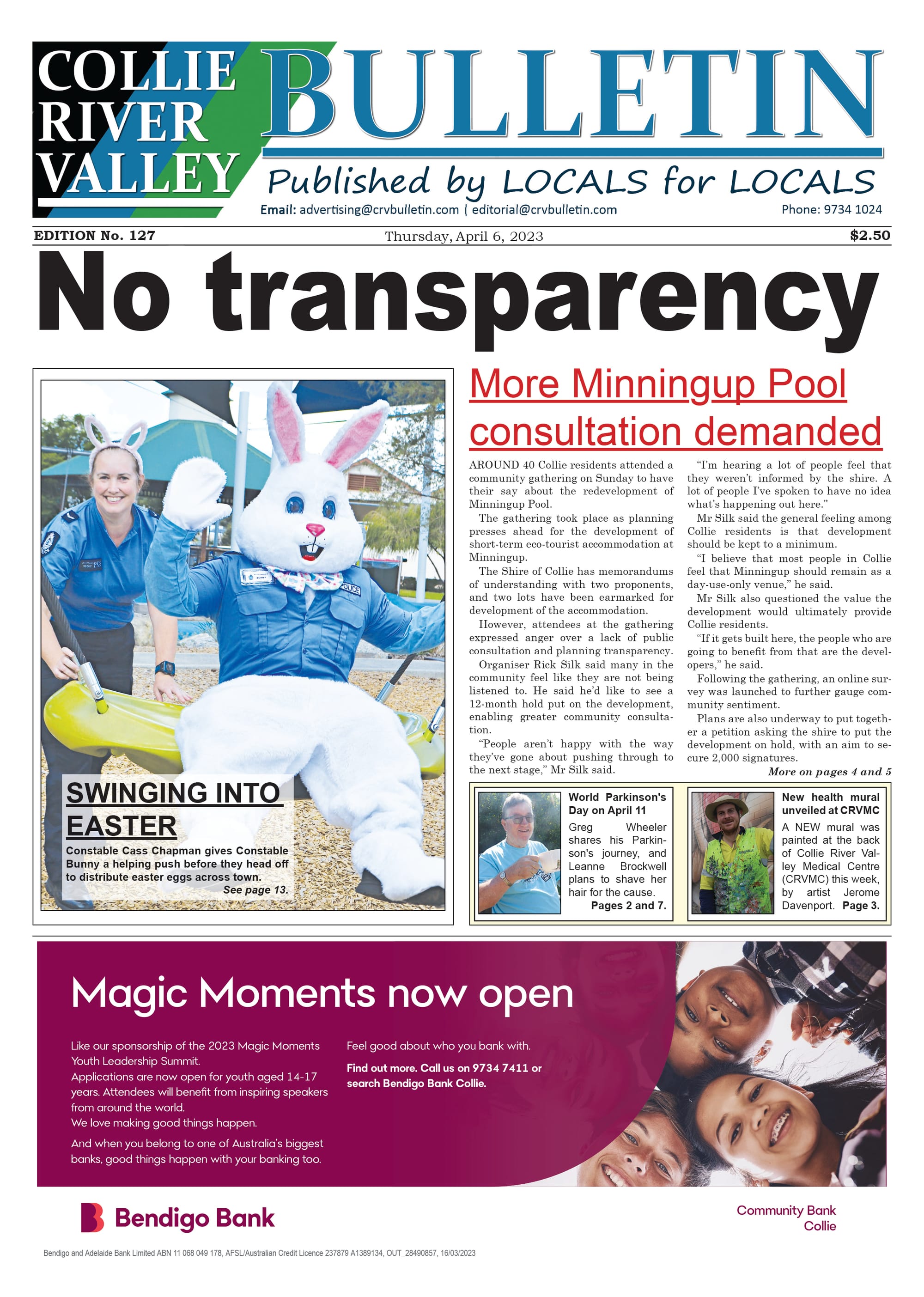 Collie River Valley Bulletin, April 6, 2023