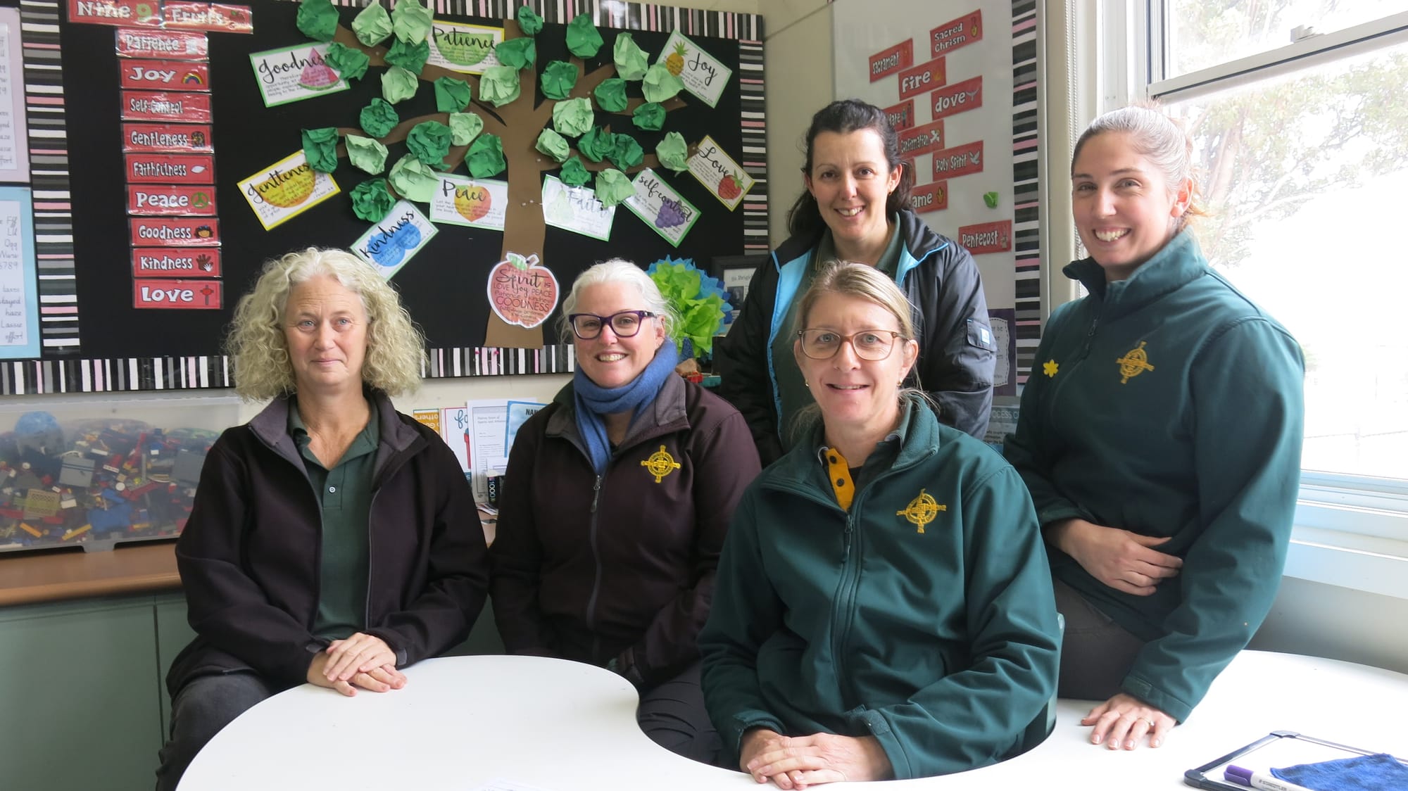 Teacher aide team’s dedication recognised