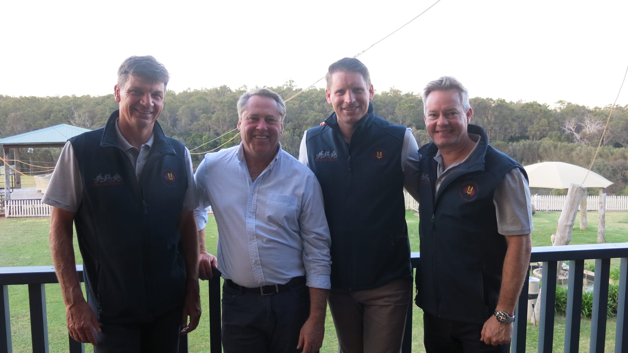 Pollies pedal into town for a good cause