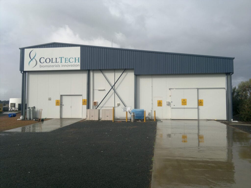 Collagen company makes way for battery