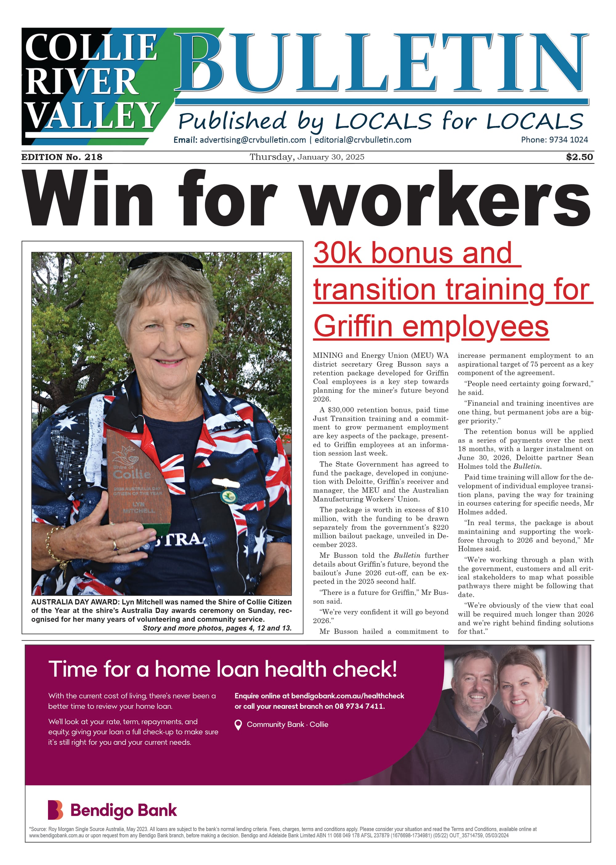 Collie Bulletin, January 30, 2025