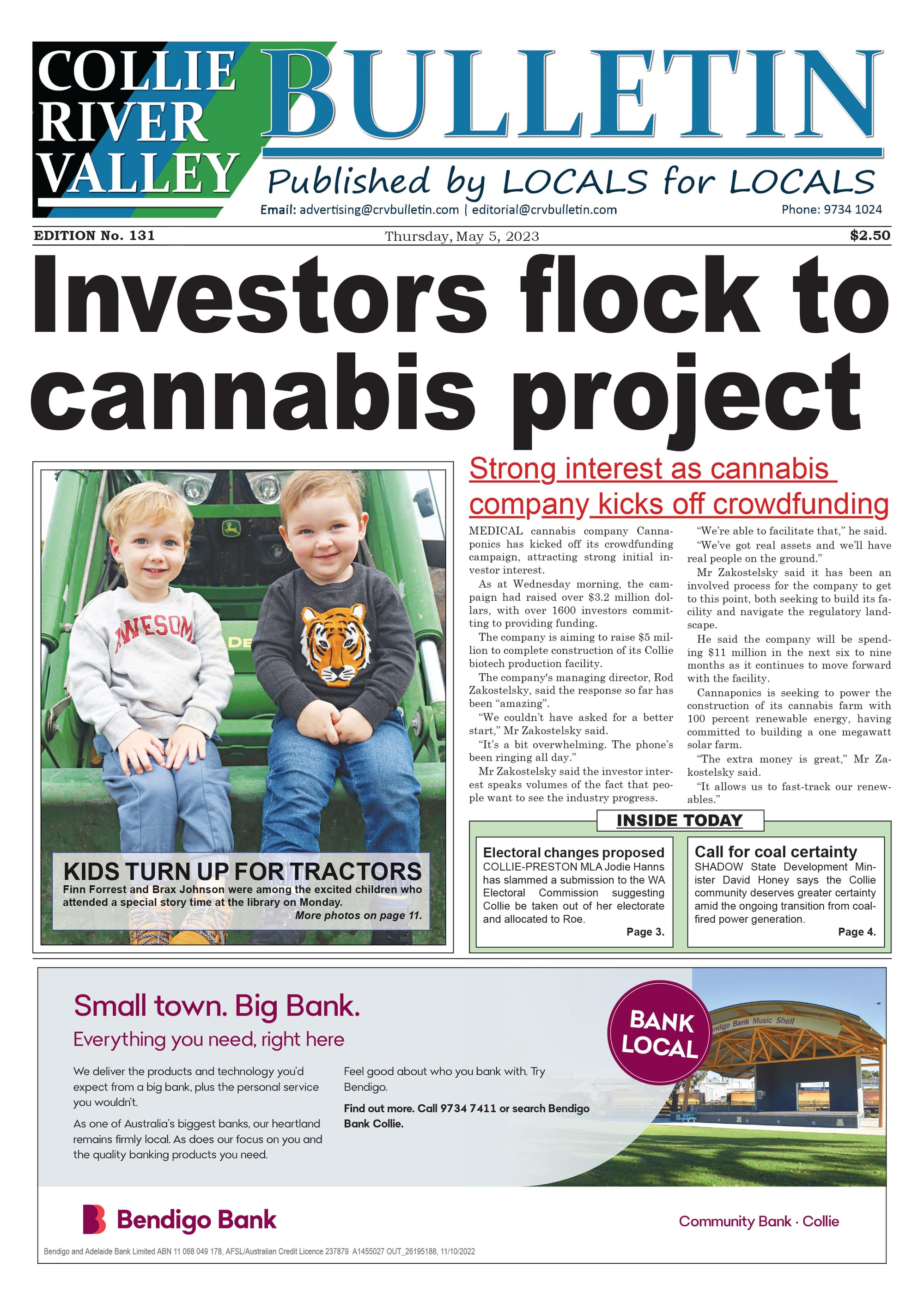 Collie River Valley Bulletin, May 4, 2023