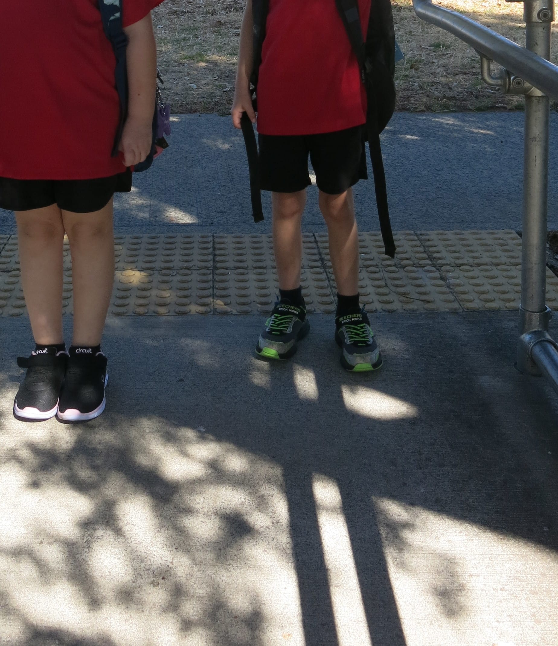 Back to school in the heat