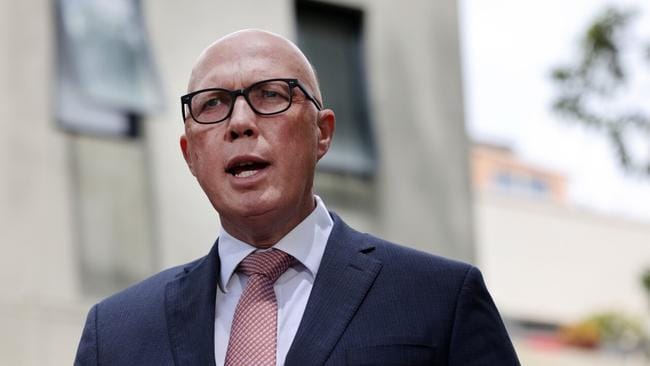 Dutton fronts up for council nuclear meeting