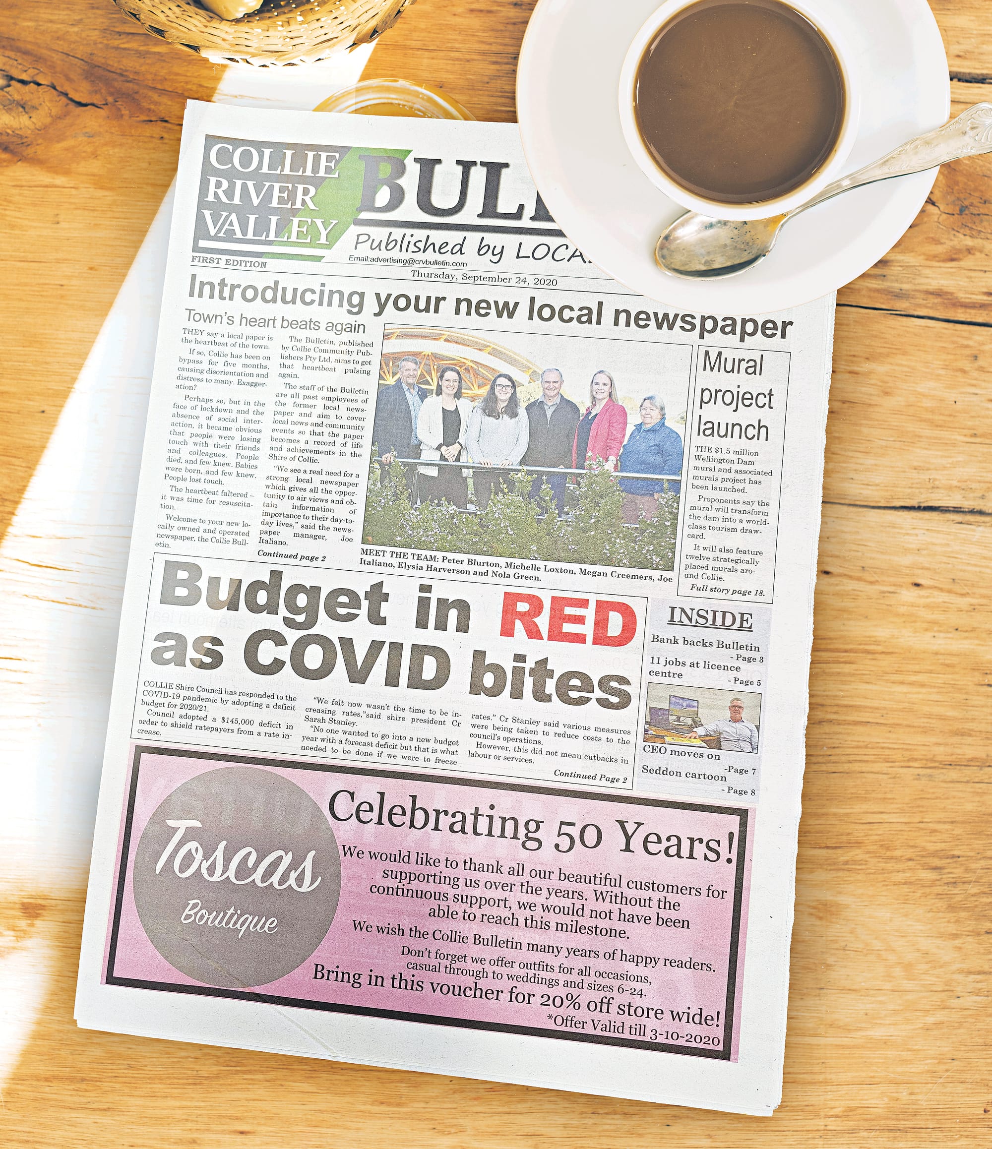 From coffee queening to publishing