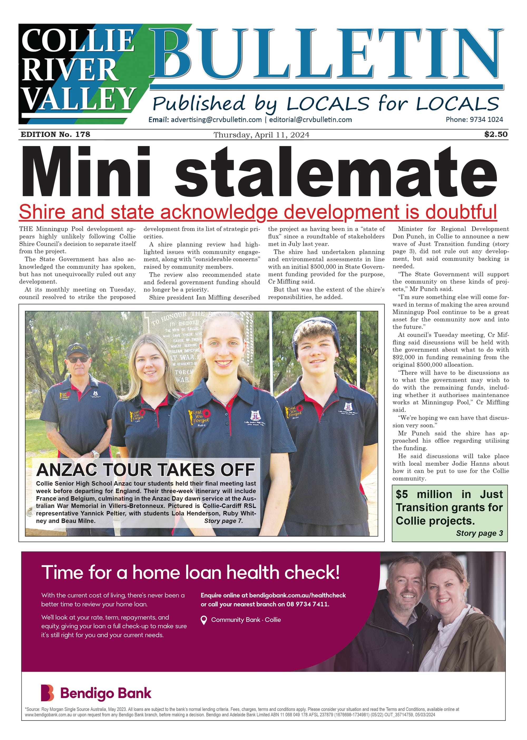 Collie River Valley Bulletin, April 11, 2024